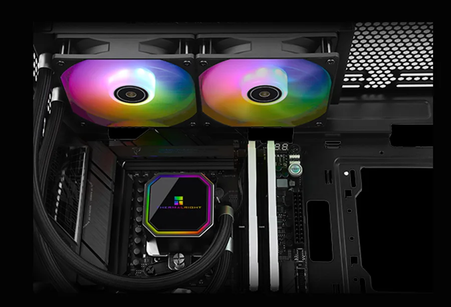 Thermalright Frozen Prism 240 Black ARGB CPU Liquid Cooler Efficient ...