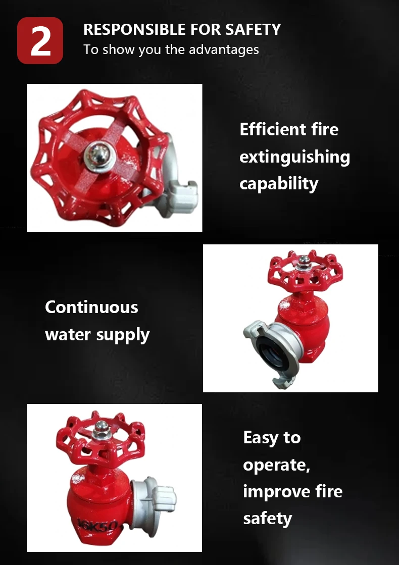 Factory Cost Fighting Equipment Sn65 Russian Style Indoor Fire Hydrant