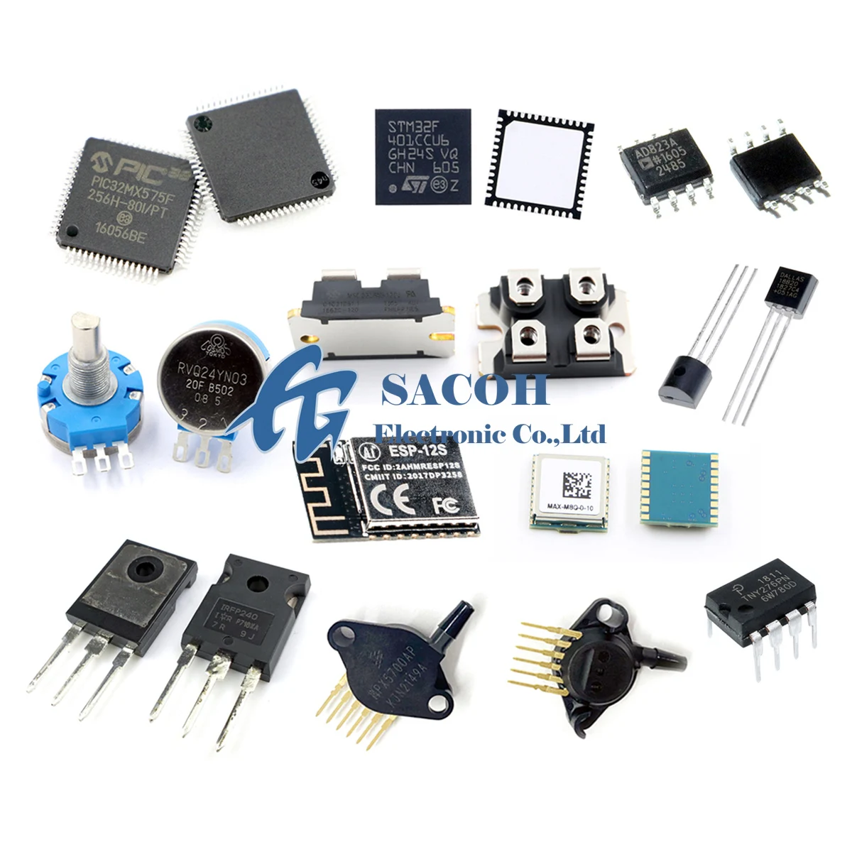 SCD40-gassensormodule detecteert CO2, kooldioxide, temperatuur en