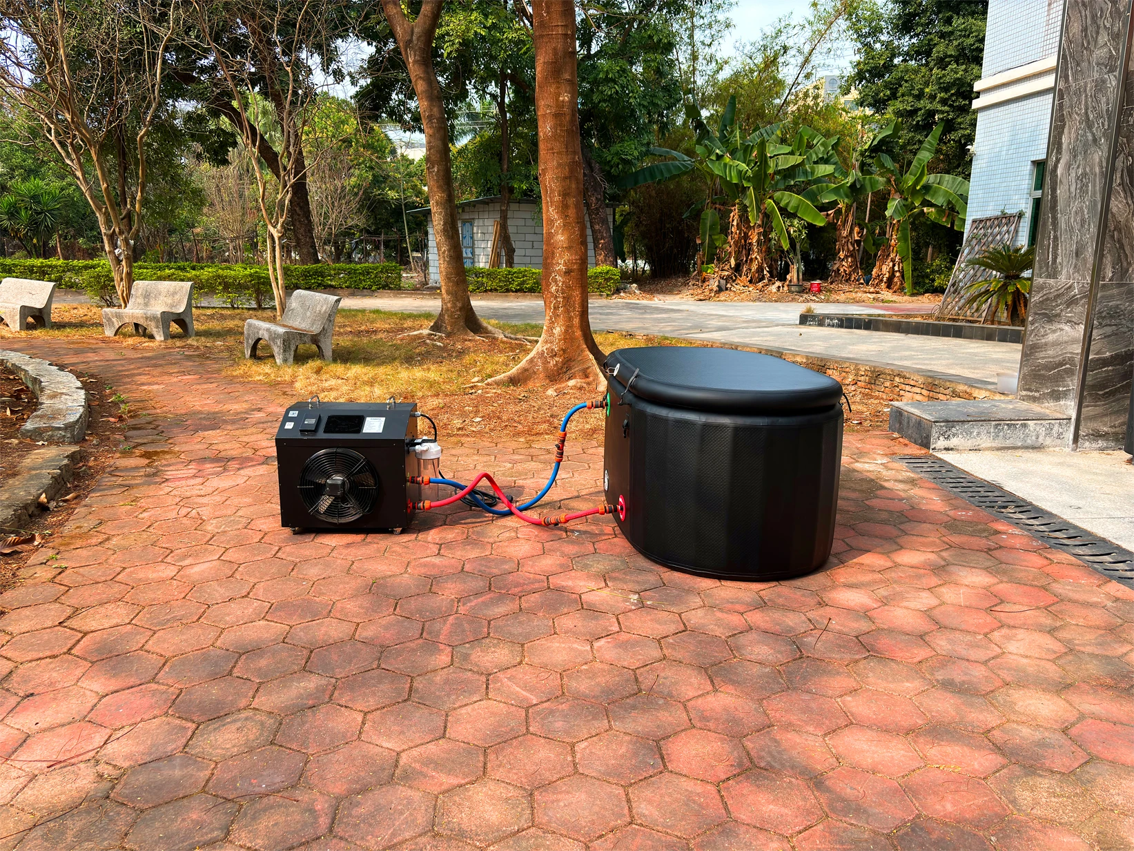 Keya Cold Plunge Ice Bath Chillers Inflatable Tub For Powerful