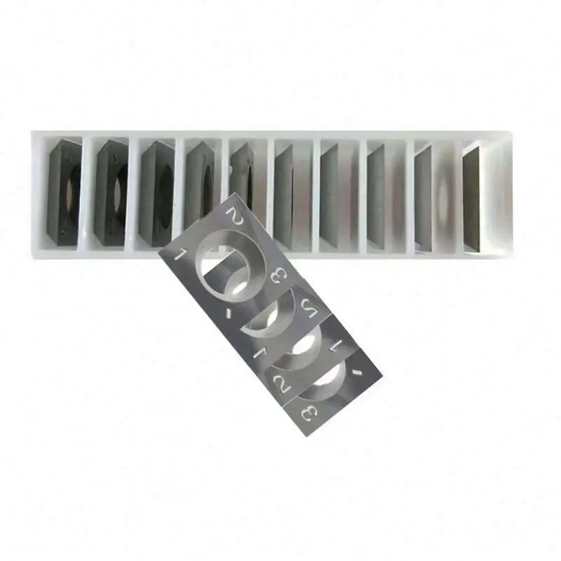 Fengke New 12*12*2.2 Square Tungsten Carbide Cutter Inserts for Spiral Cutter Head for Woodworking and Retail Industries
