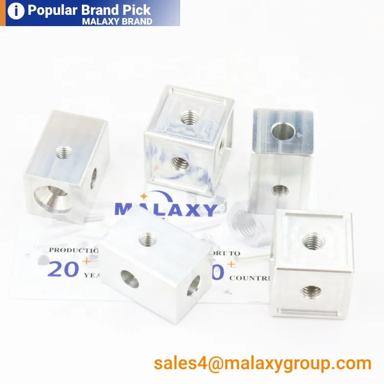 MALAXY Aluminium Alloy Six-Sided Square Nut - Versatile 6-Way Cube