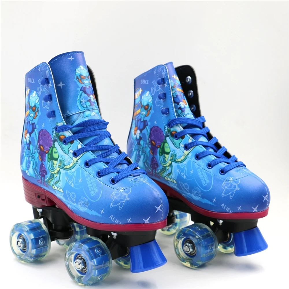 Roller Skates Professional Patines 4 Wheel Roller Speed Roller Inline