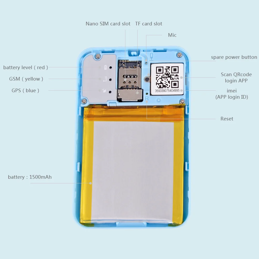 Student ID Card GPS G10 Vjoycar Card ID GPS Tracking Locator SOS Button Perfect Security Id Card Gps Tracker for Kids in School