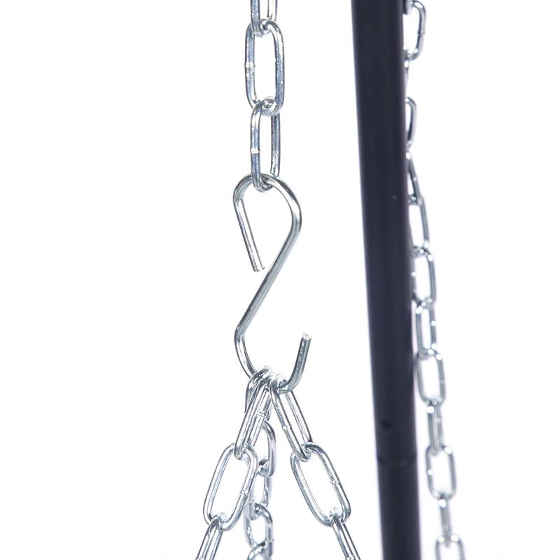 product wholesale hot style camping firewood brazier metal fire pits with tripod hanging stand-1