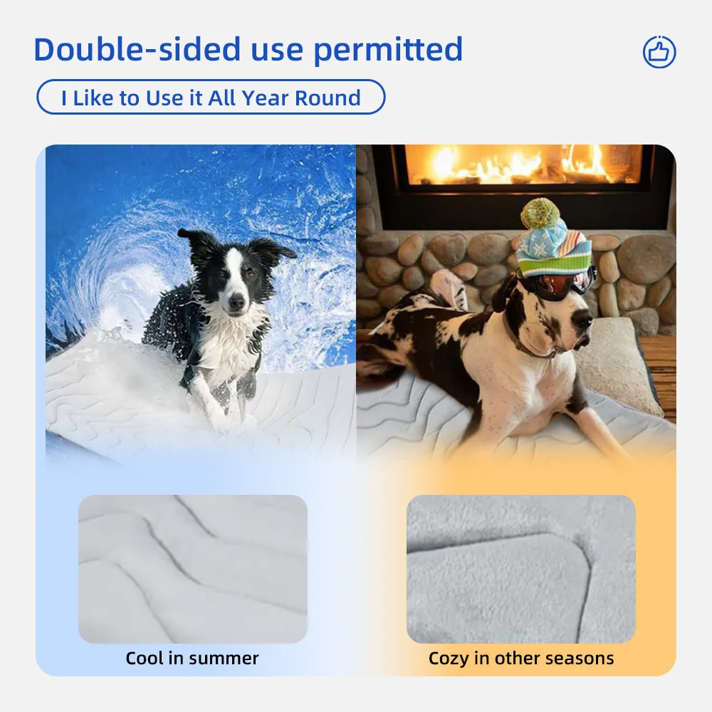 Travel Washable Portable Folding Waterproof Travel Pet Bed Dog Cooling - product detail 4