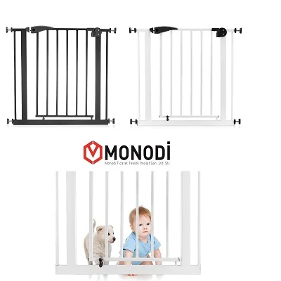 Child Safety Set with Iron Home Isolating Gate Baby-Proofing Steel