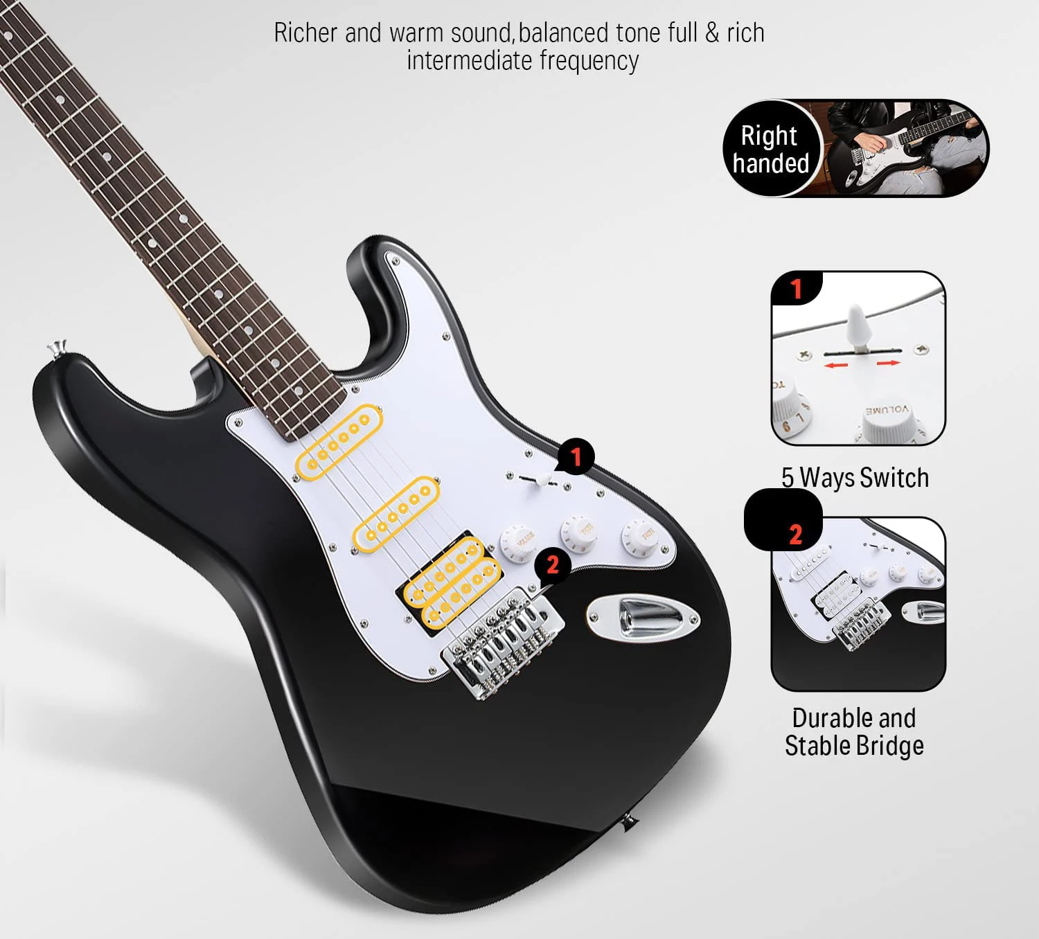 All Solid St Style Customizer Electric Guitar Kit Musical Instrument(egs11110s) Buy Electric