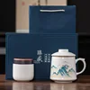Yangzhi jade porcelain office cup, see picture