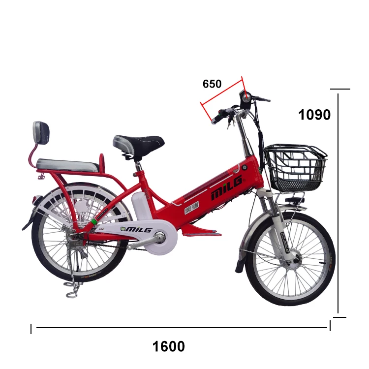 Low Price Milg Ce Two Wheel E Bicycle 35KM/H 48 Volts 36 Volt 500 Watt Electric Bike