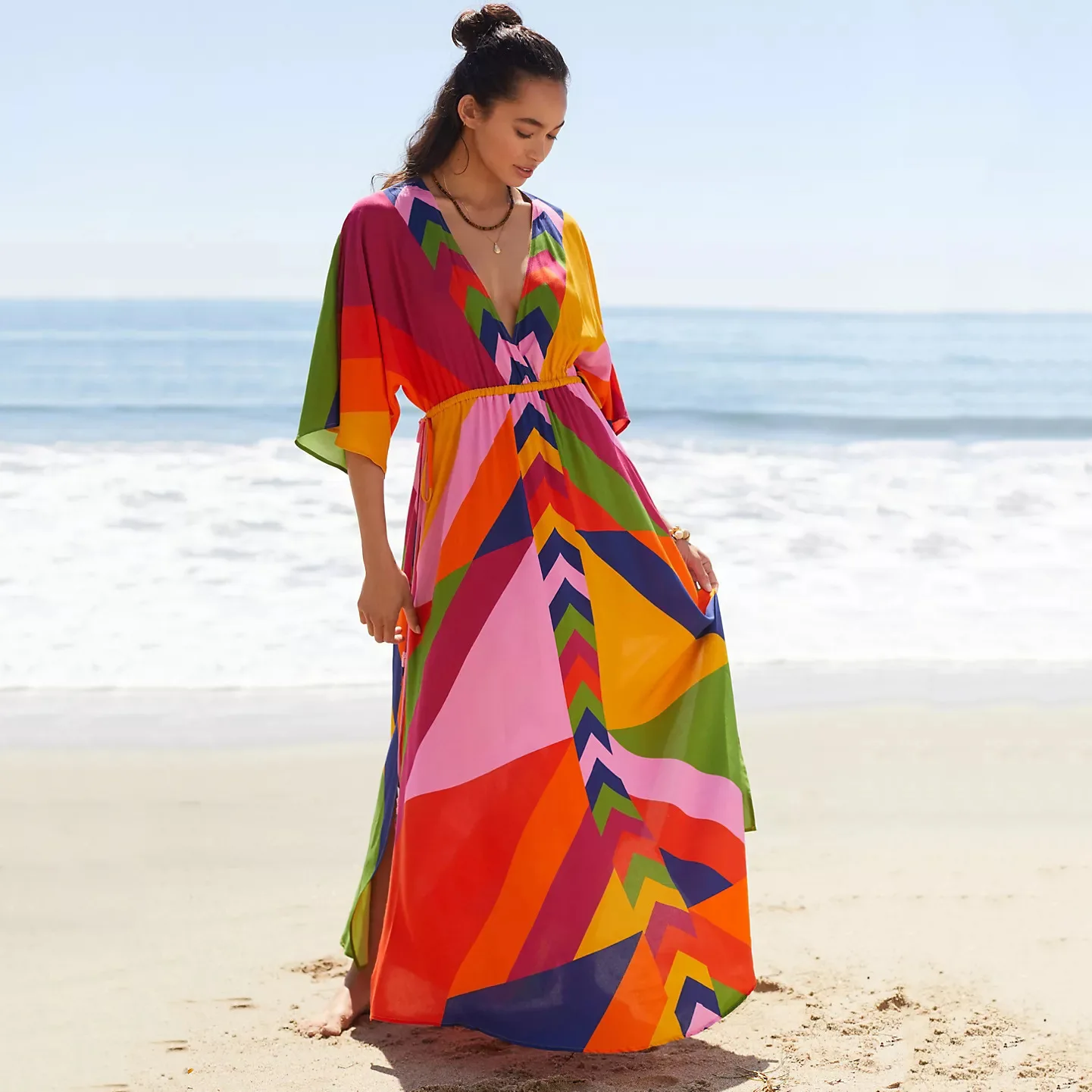 STOCK Women Beach Dress Drawstring Waist Cover up Vacation Resort Wear| Alibaba.com STOCK Women Beach Dress Drawstring Waist Cover up Vacation Resort Wear| Alibaba.com