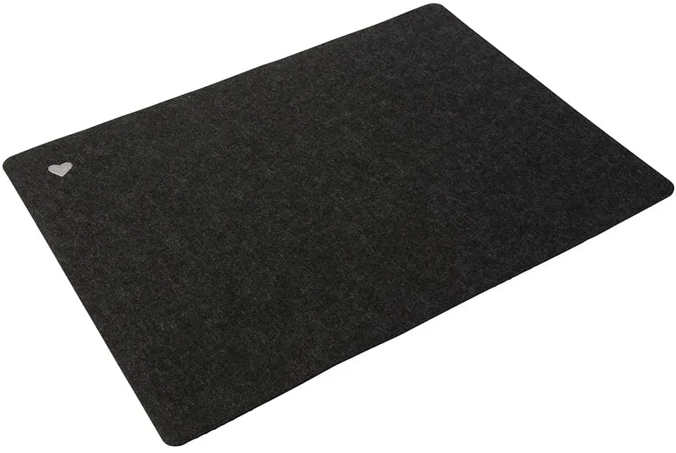 Tapis de bureau, grand tapis d'ordinateur en feutre pour bureau, tapis de  souris complet 40''x16'', tapis de clavier, tapis de bureau en feutre  100X40cm