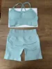 Light green bra and shorts set