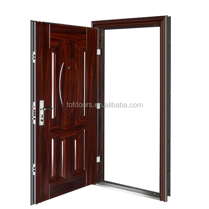 Made in China BBC Super Anti-theft Security Entry Iron Front Exterior Steel Door