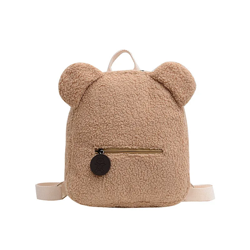 Source wholesale funny teddy bear bag,Custom soft teddy bear bag,teddy bear  shaped plush backpacks on m.