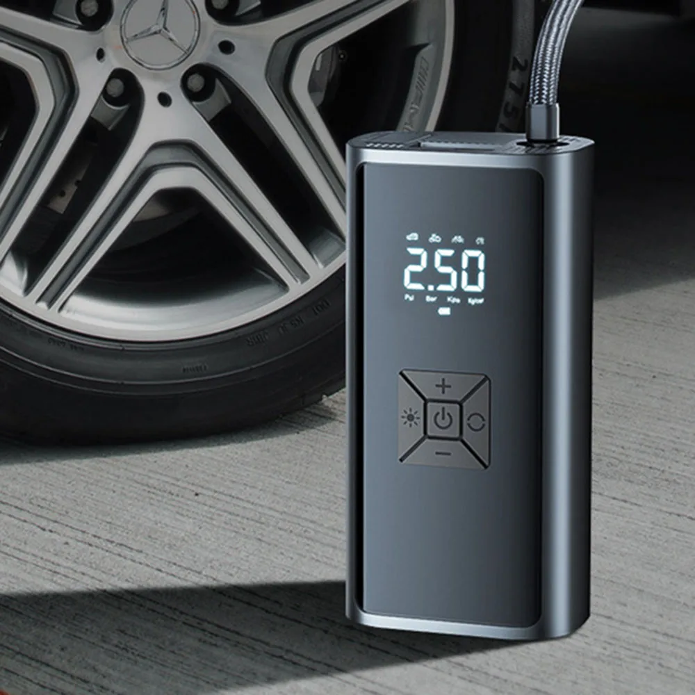 Promotion Cylinder Manufacturer Wholesale Electric Lighting Wireless Tyre Inflator