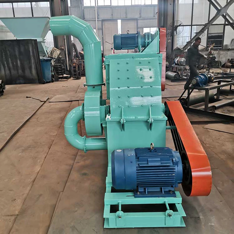 Industrial Wood Shredder Sawdust Making Machine Large Wood Branches ...