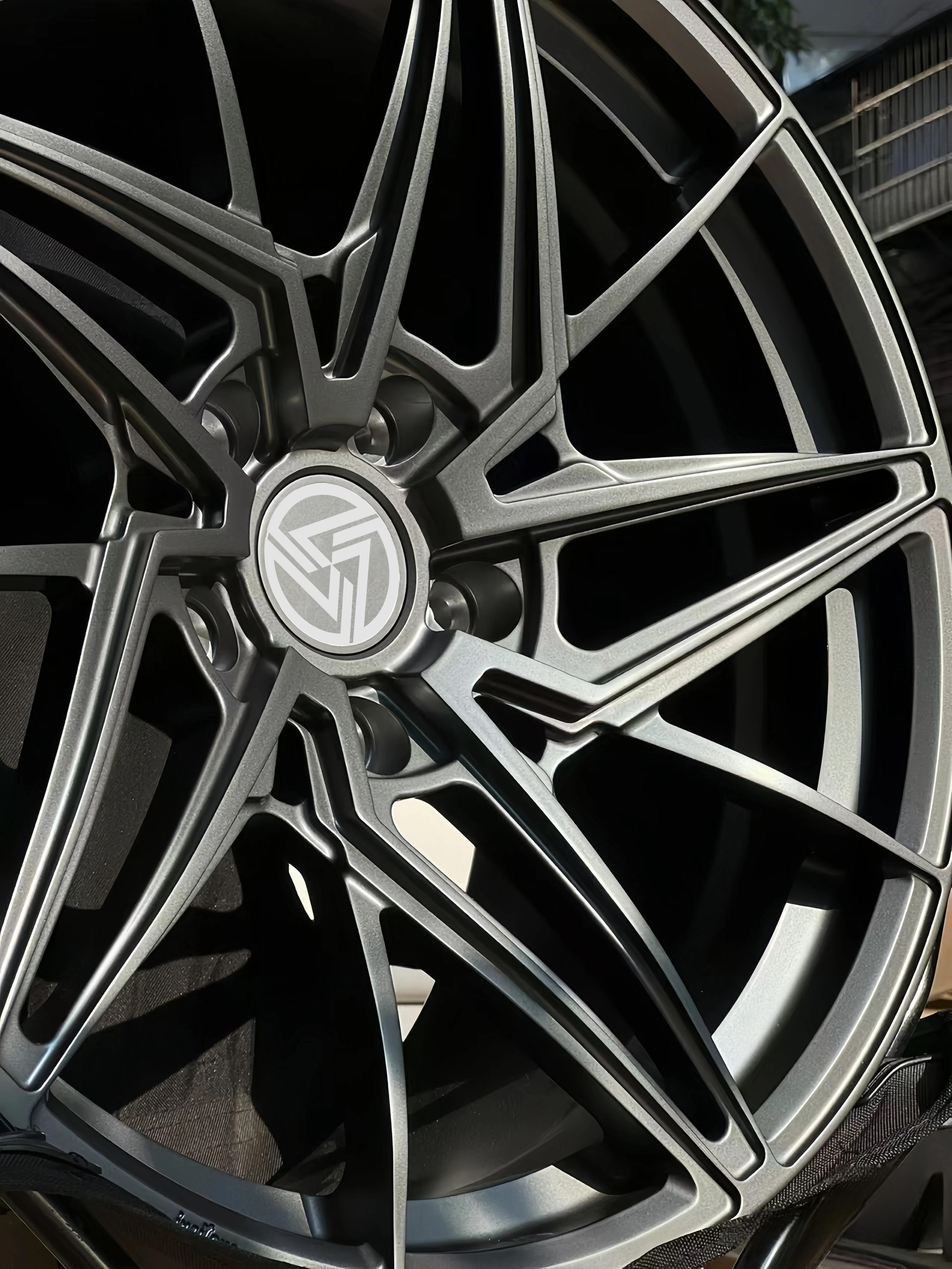 XINLAI Custom Concave Satin Black 5X120 5X114.3 5X112 17 18 19 20 21 22 Inch Forged Wheels for bmw audi Mercedes - Image 3
