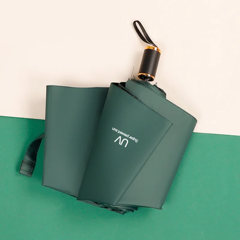 Высококачественный автоматический складной зонт для рекламной цены, зонт с принтом логотипа