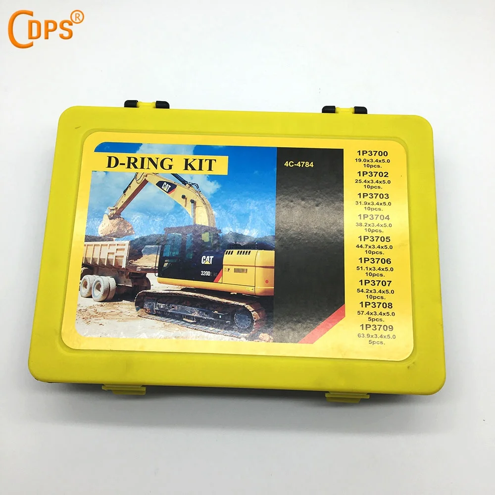 Excavator DRing Kit D Ring Seal Box With Good Quality Hydraulic D Ring Kits 4C4784