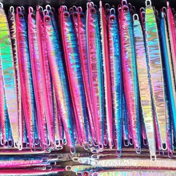 Fast-Sinking Iron Plate Lure Jerkbait Sea & Boat Fishing 60g/80g/100g Lead Without Hooks for Mackerel Cutlassfish – Minnow – view 4