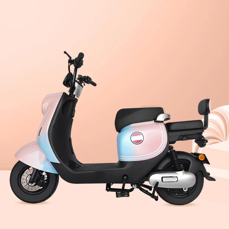 500W Brushless Two-seated Electric Scooter Bike