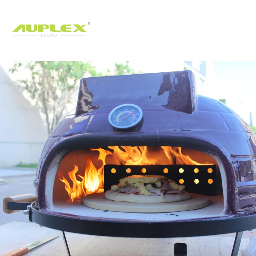 AUPLEX Ceramic Pizza Ovens Efficient Wood Fired Grills
