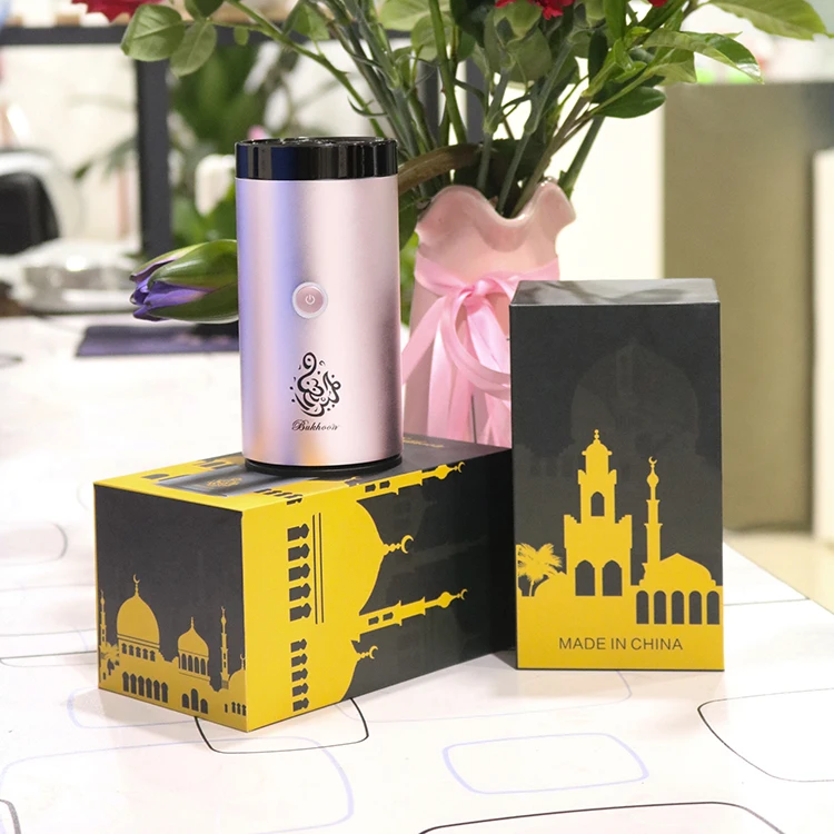 2021 Middle East Arabic Letters Cone Incense Burner Car Luxury Electric Portable Electronic Censer