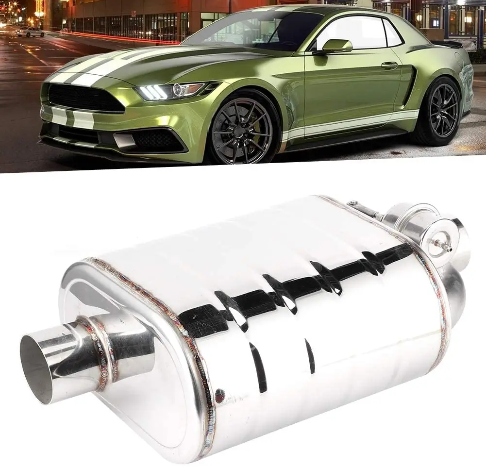 Vacuum Controller Exhaust Muffler Double  with Remote Control Valvetronic Muffler with the Exhaust Cutout Valve