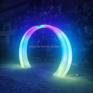 Waterproof Plastic Outdoor LED Neon Lights Festive Holiday Decorative String Christmas New Dimmable