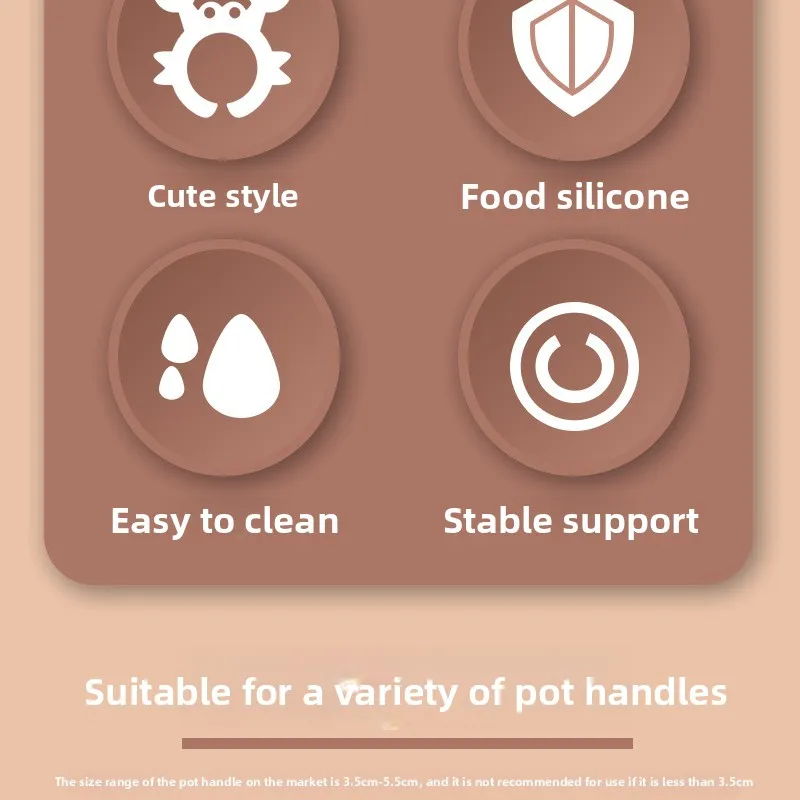 Silicone Spatula Holder with Anti-Overflow Soup Spoons Household Kitchen Stove Rack for Mobile Storage Pot Clips & Spoon Rests details