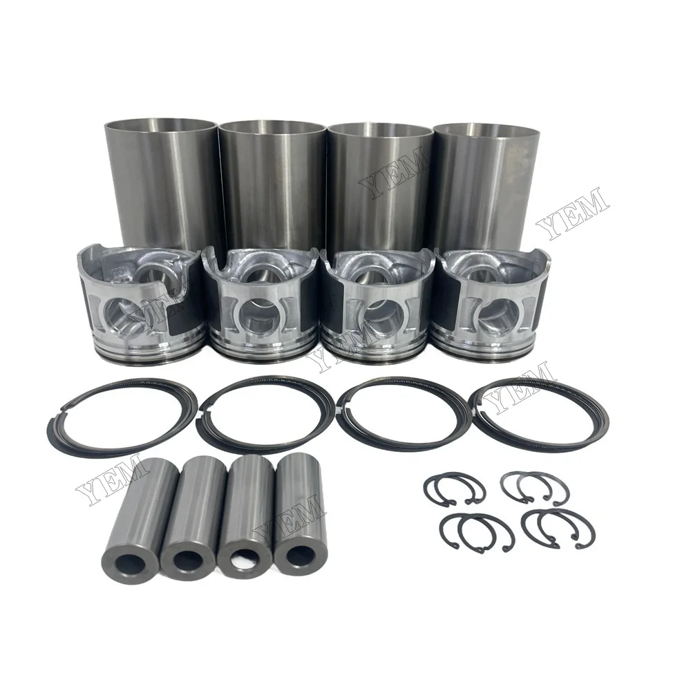 Cylinder Liner Kit Fit for Mitsubishi D04F Engine Parts 3