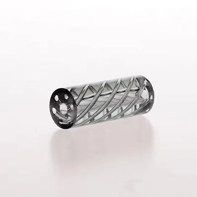 7 Holes Spiral Style Glass Tips
