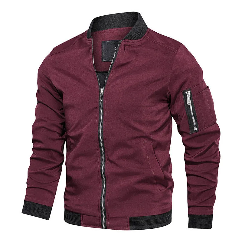 Custom Men's Clothes Fall Winter Jacket For Men 2023 Windproof Autumn ...