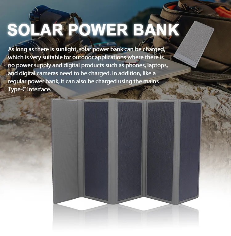 Good Selling Waterproof Solar Power Bank Portable Solar Power Bank Best