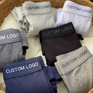 Custom OEM&ODM Wholesale Boxers Men's Underwear Breathable Boxers Shorts Underwear Cotton Shorts Boxers Men Plus Size Underwears