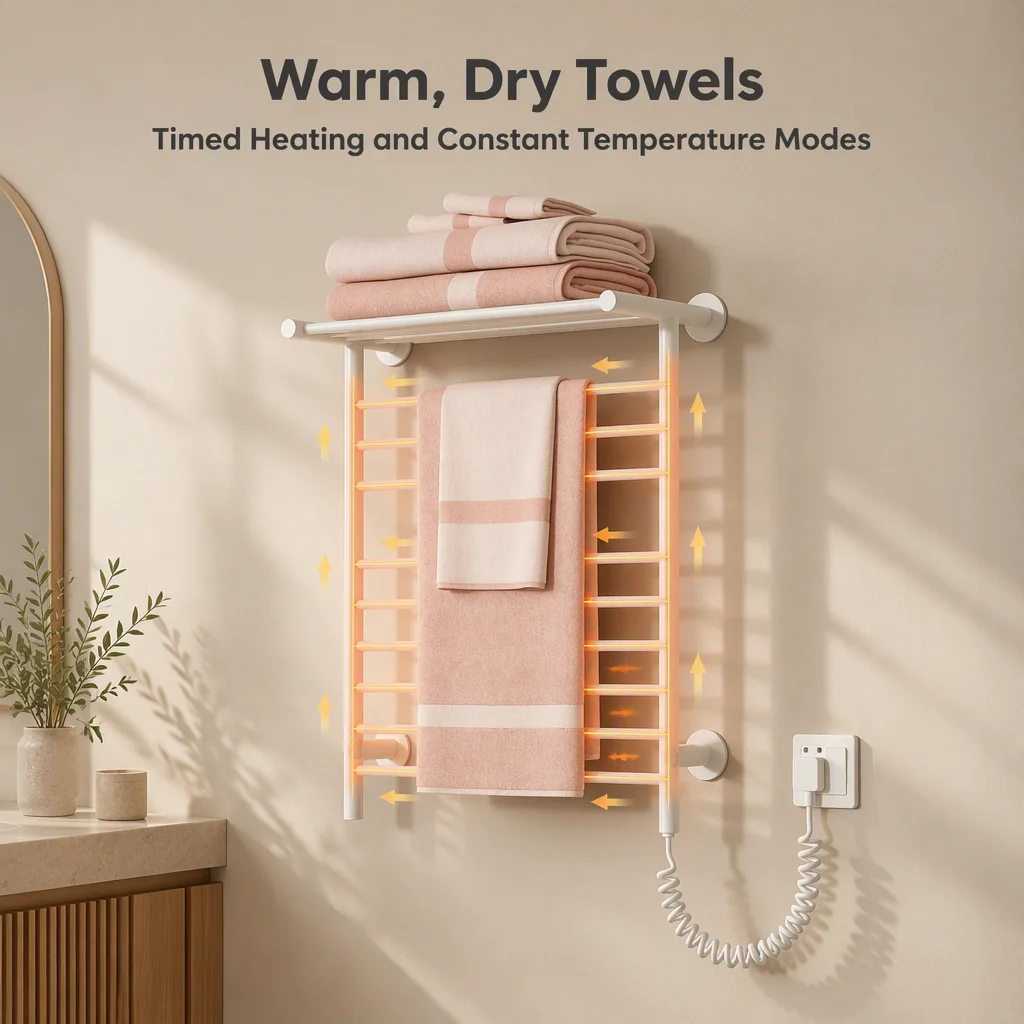 Wall Mounted Towel Warmer, SL- - detail 2