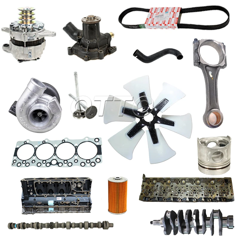 OTTO ZX200-5G 6BG1掘削機エンジンファンベルトYA00008485（いすゞ