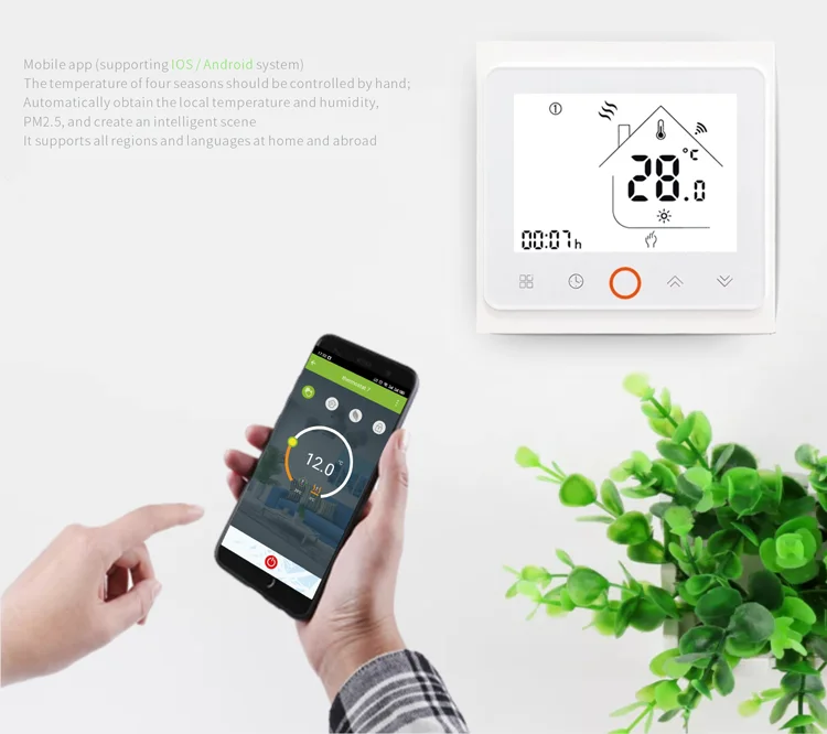 Beca Bht- 002 Wifi Smart Thermostat Temperature Controller For Water ...