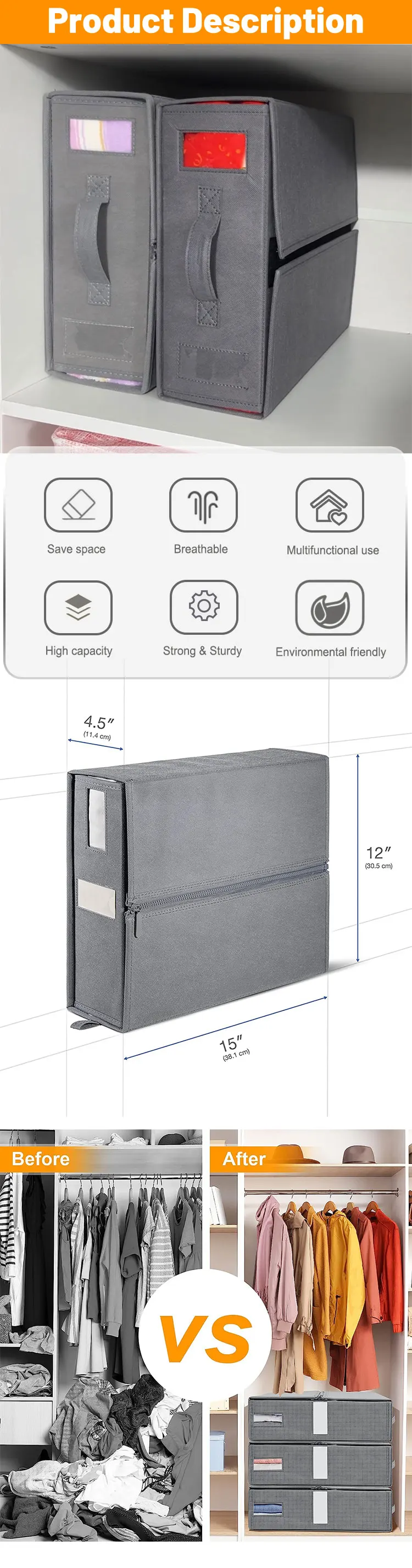 Storage Bins For Bed Sheets Duvet Covers Organizer Box Pillowcases