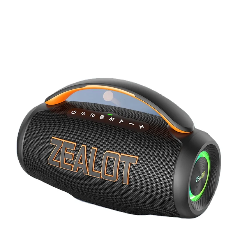ZEALOT P12 ワイヤレススピーカー 60W ZEALOT P12 60W Wireless Speakers, Outdoor Portable Subwoofer