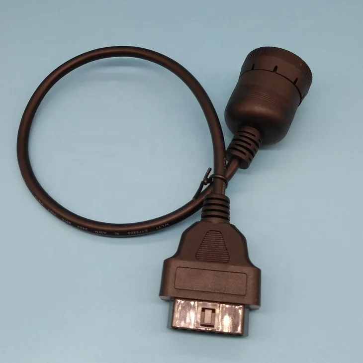 Factory OBD2 GPS Tracking Connector Adapter J1939 Universal Rubber Cable for Automobile Electronic Home Appliance Wiring Harness
