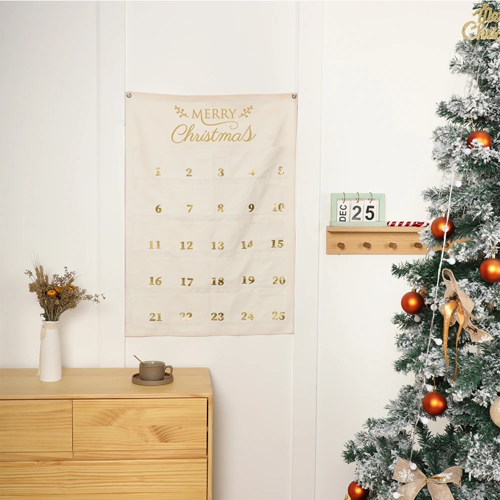 Sublimation Canvas Christmas Advent Calendar Count Down Calendar Easy