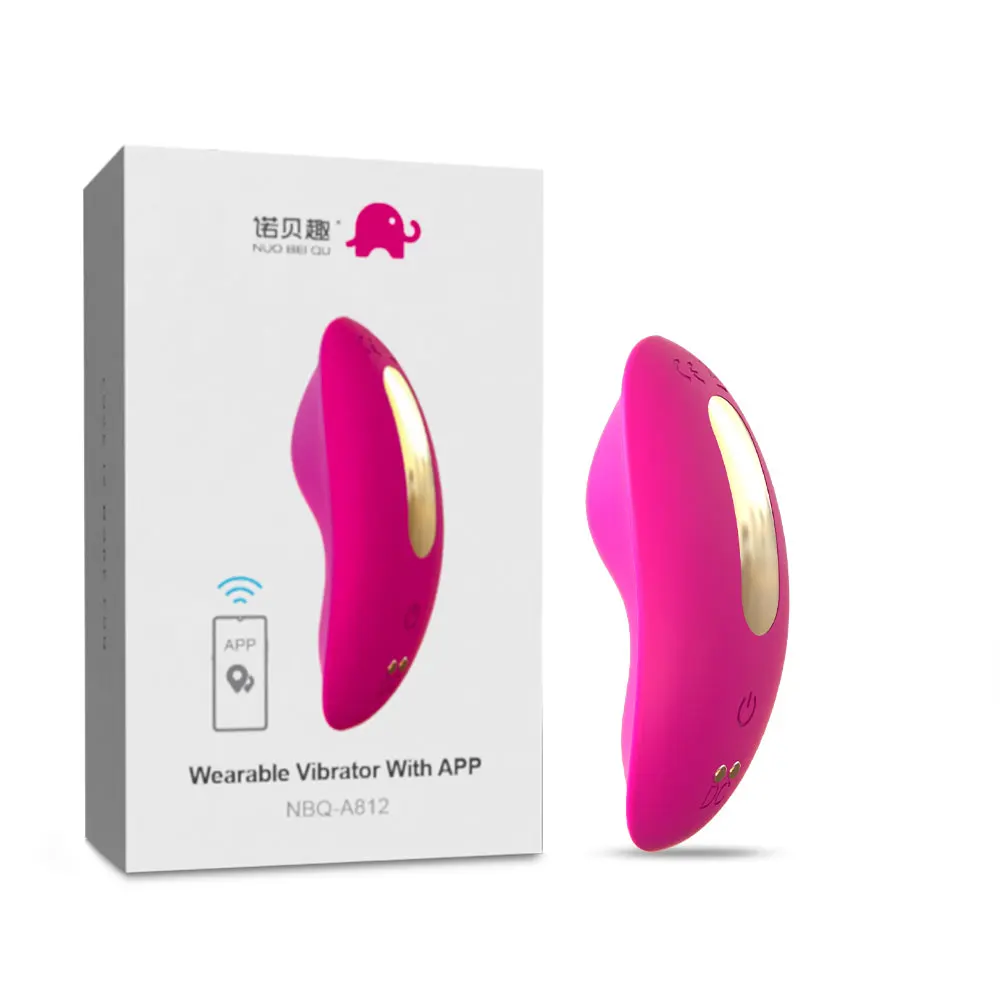 Quaige Bluetooth Vibrator APP-Steuerung per Smartphone Sexspielzeug  APP-Gesteuert mit 9 Vibrationsmodi Klitoris-Stimulator