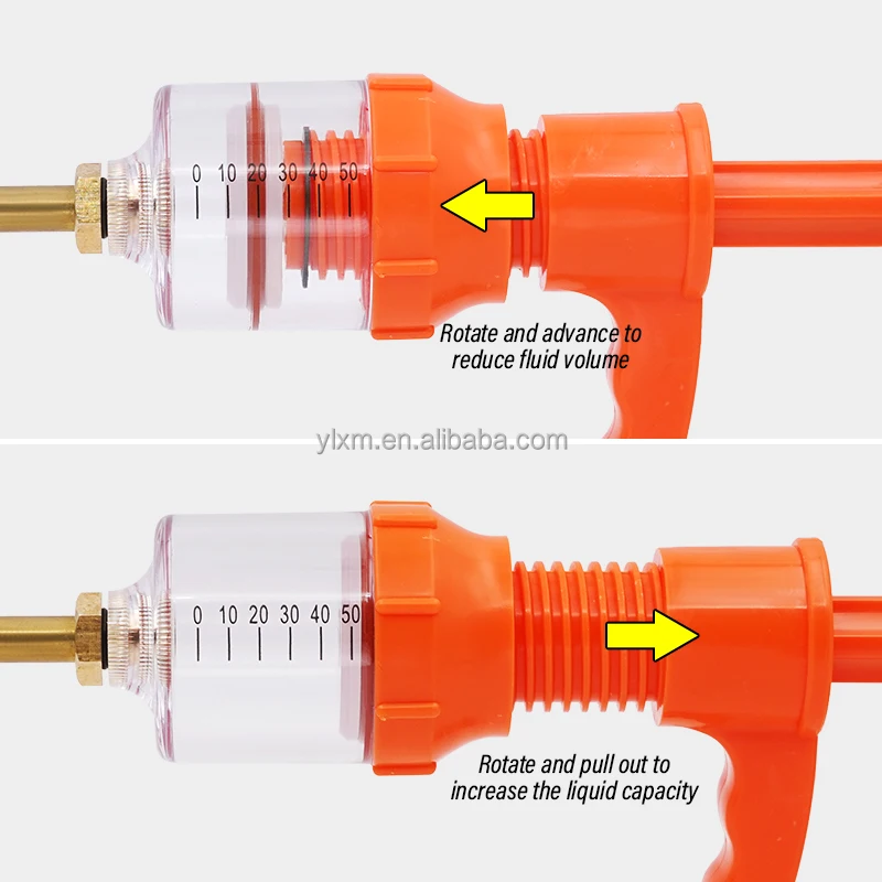 Drench In Ruminant 50ml Small Ruminant Drench Gun - Automatic Medicine Drenching
