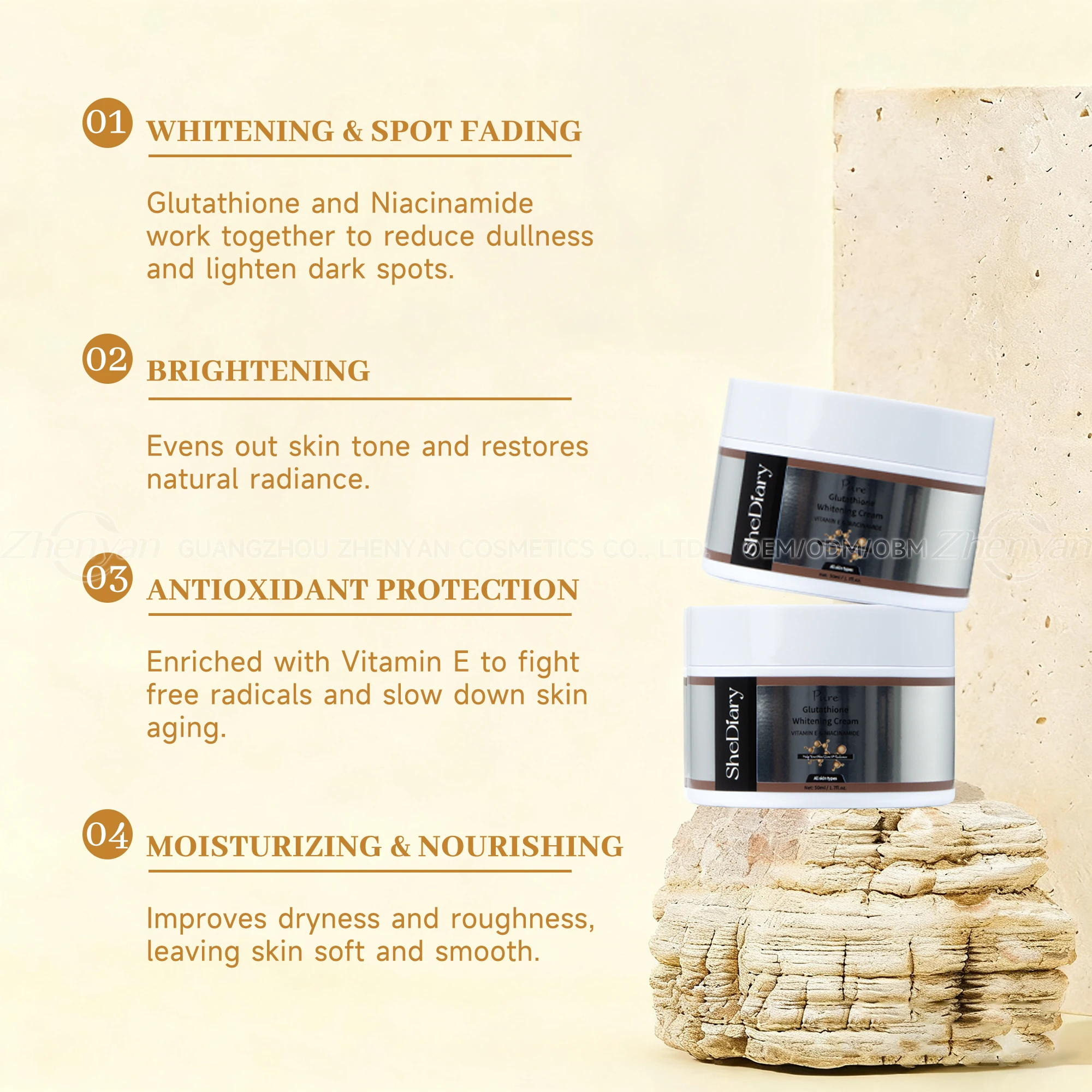 Dark Skin Bleaching Brightening Face Care Skin Whitening Face Glutathione  Cream Double Glutathione Whitening Face Cream 50ml| Alibaba.com