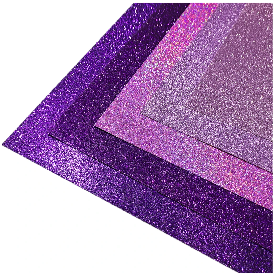 Wholesale Fancy Luxury Glitter Paper Cardstock for DIY Handicraft Making