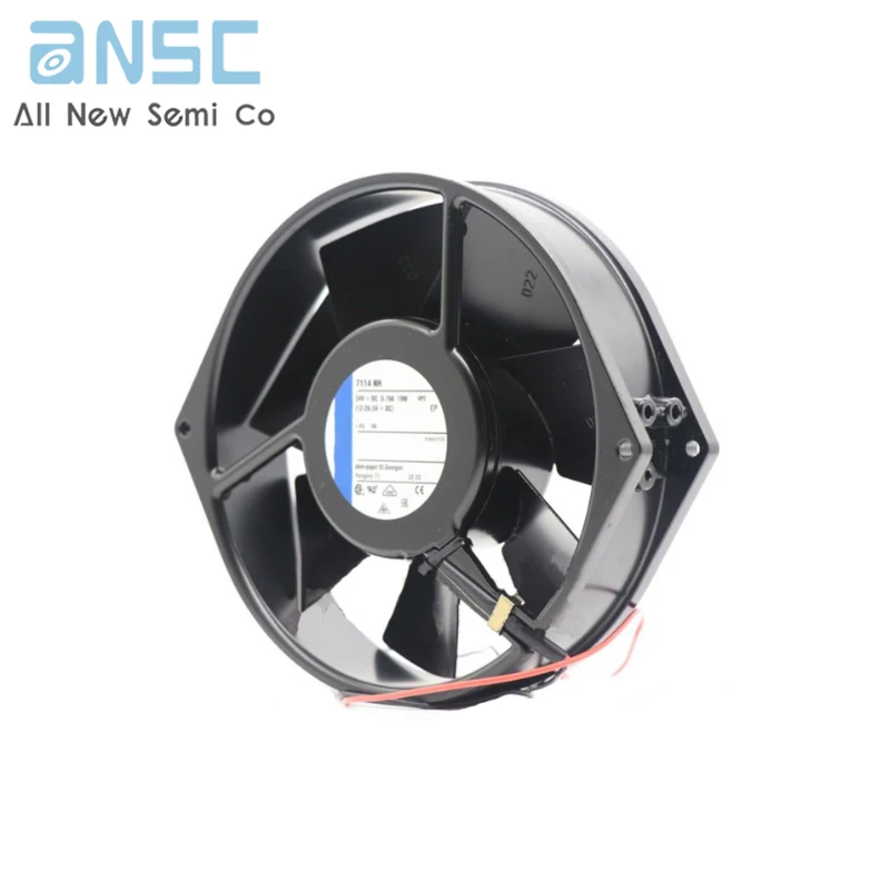 Original Axial fan 7114N 24V 12W 0. UPS all-metal fan