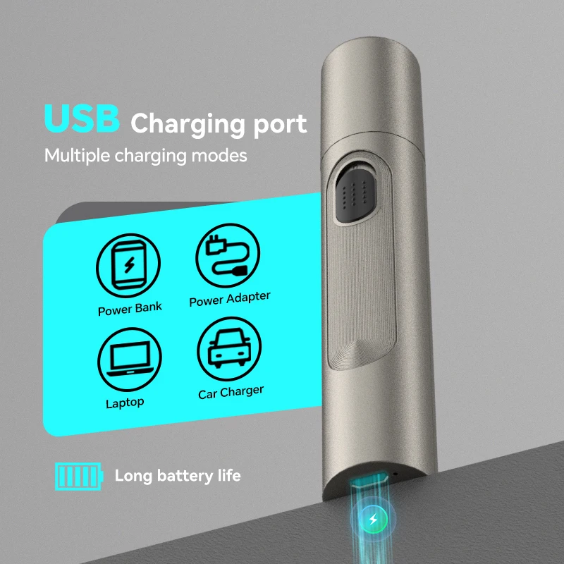 USB Charging Electric Men's Multifunctional Four-in-One Push Nose Hair Trimmer Portable for Home Car Use Direct Manufacturer factory