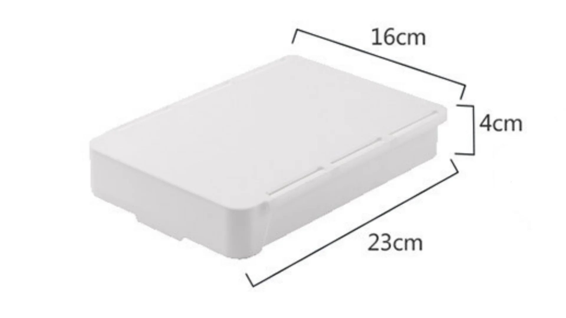 Schubladen-Organizer Für Unter Dem Schreibtisch - Staubdicht ABS